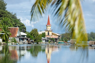 Huahine et ses villages paisibles