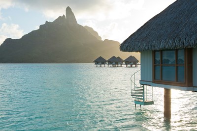 Le lagon turquoise de Bora Bora