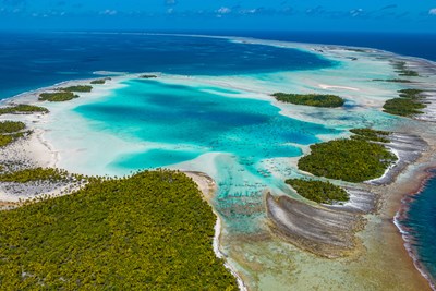 Rangiroa, l�un des plus grands atolls du monde