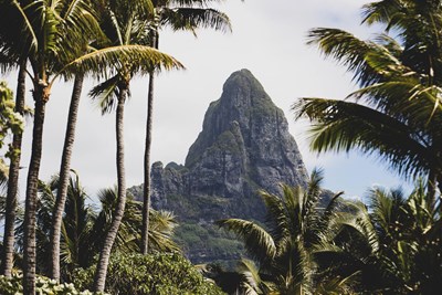 Le spectaculaire mont Otemanu