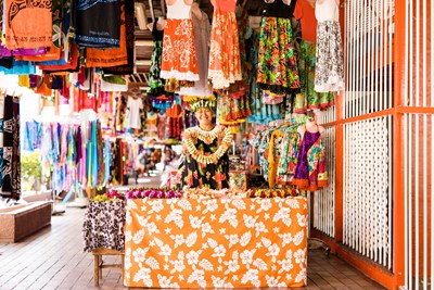 Le march� color� de Papeete