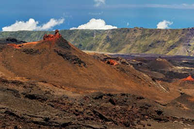 Le Piton de la Fournaise, l�un des volcans les plus actifs au monde