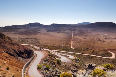 La plaine des Sables, un paysage min�ral aux allures lunaires