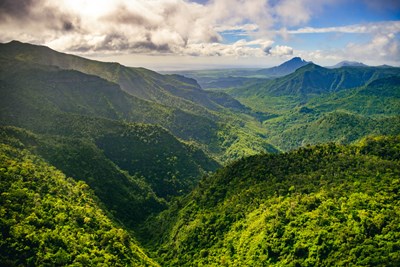 Le massif de la Rivi�re Noire, entre for�ts luxuriantes et reliefs escarp�s