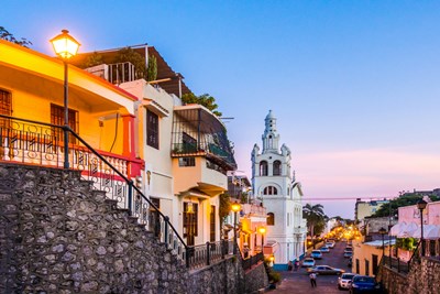 Saint Domingue � la tomb�e de la nuit