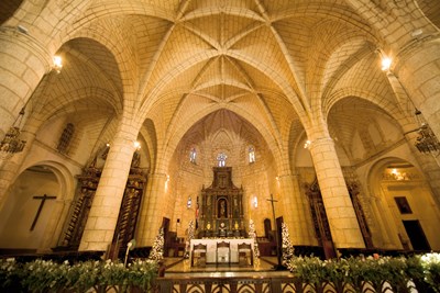 La cath�drale au coeur de la vieille ville