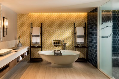 La Salle de bain de la Senior Garden Suite
