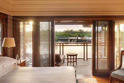 Chambre villa sur pilotis