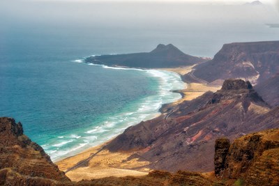 S�o Vicente vue depuis le Monte Verde