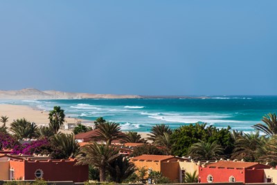 photo de santo ant�o � boa vista, entre volcans et dunes dor�es