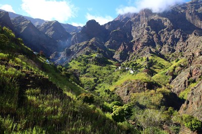 Vall�e verdoyante de Santo Antao