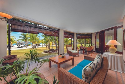 Salon de la Senior Suite Beachfront