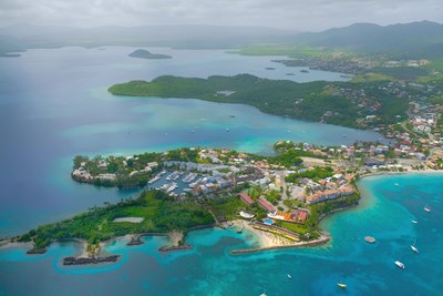 Vue a�rienne de la Pointe du Bout