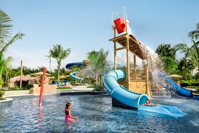 Toboggans et jeux d�eau pour le plaisir des petits et des grands