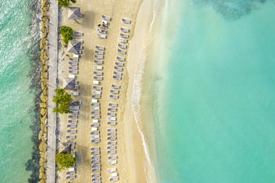 Une belle plage pour profiter du beau temps