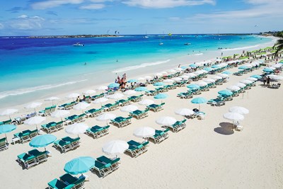 Magnifique vue de la plage