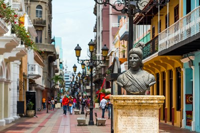 Les couleurs du quartier colonial de Saint-Domingue