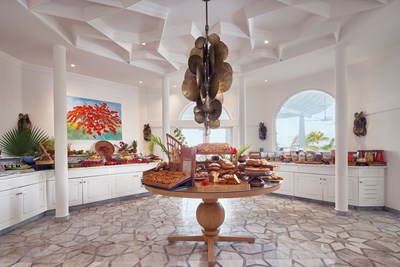Le petit d�jeuner au restaurant Corail