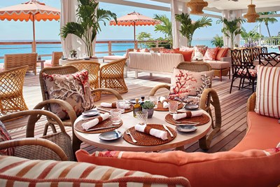 La Spiaggia, le restaurant Italien face � la plage