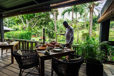 Le restaurant de Lakaz Chamarel