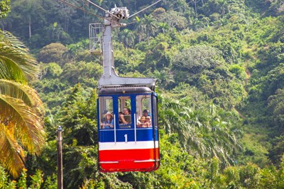 Puerto Plata vue d�en haut