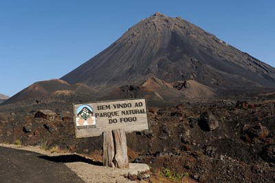 Route en direction du Pico de Fogo