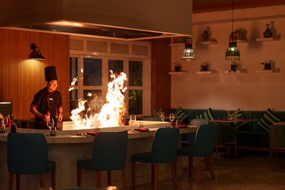 Des sp�cialit�s asiatiques entre sashimi et teppanyaki