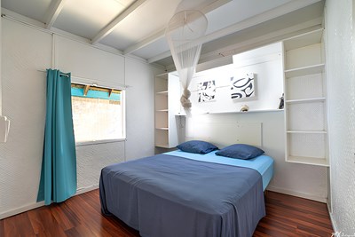 Manomano Lodge - 2BR Mataiea Beach Bungalow & Kitchen - Chambre