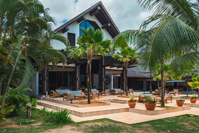 Le bar du 1502 du Story Seychelles