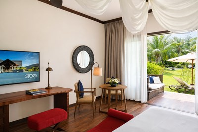 Junior Suite with Garden Terrace du Story Seychelles
