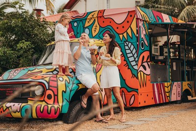 Des burgers gourmands au Burger Truck