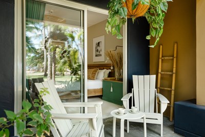 Une d�coration inspir�e de la nature et du mode de vie insulaire