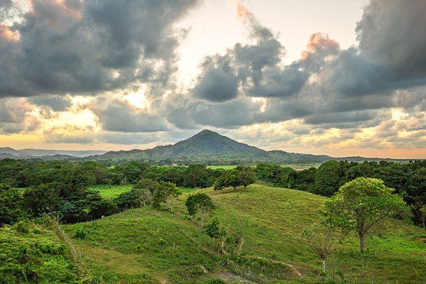 montaña redonda
