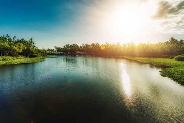 etang de saint-paul