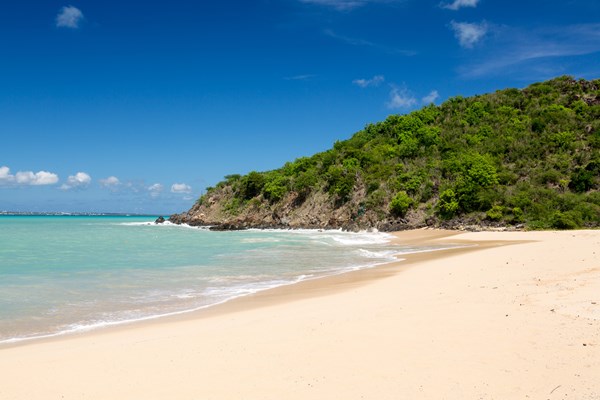 plage de happy bay, st. martin