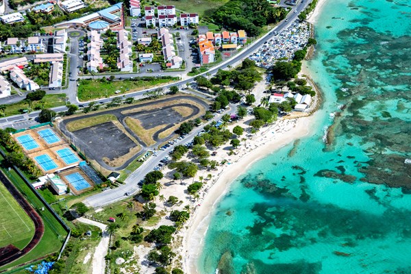 la plage des raisins clairs � saint-fran�ois