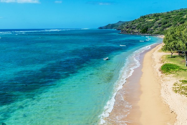 magnifique plage rodriguaise