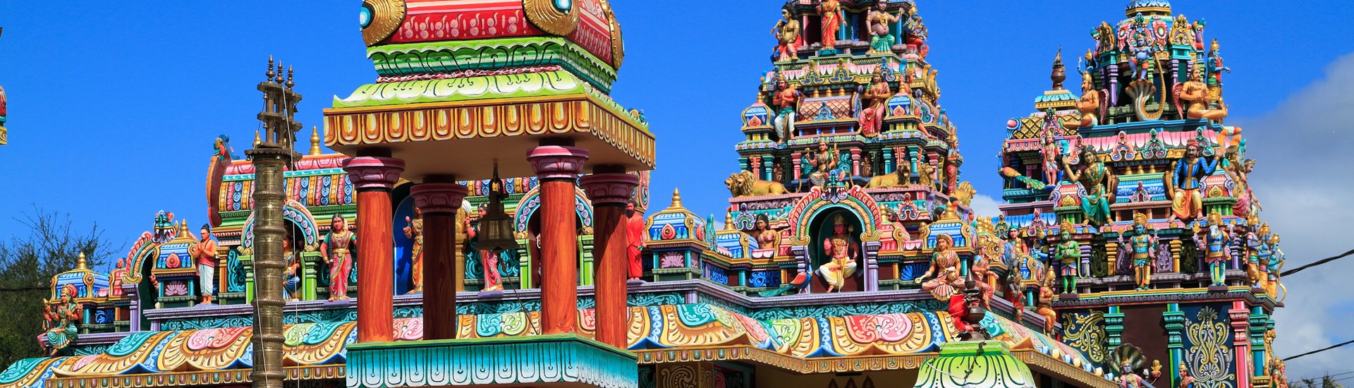 Les temples hindous de l'�le Maurice