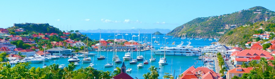� la d�couverte de Gustavia, capitale de Saint Barth�lemy